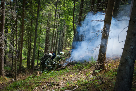 Vaja "Gozni požar" v Avstriji, 22. in 23. 6. 2018