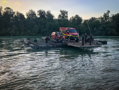 Vaja "Gozni požar" v Avstriji, 22. in 23. 6. 2018
