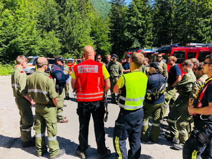Vaja "Gozni požar" v Avstriji, 22. in 23. 6. 2018