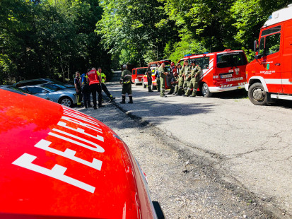 Vaja "Gozni požar" v Avstriji, 22. in 23. 6. 2018