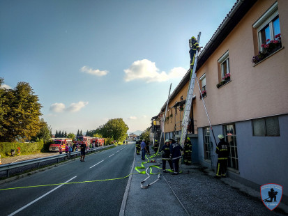 Vaja: Požar v tovarni Intec MKD, Križe, 15. 9. 2018