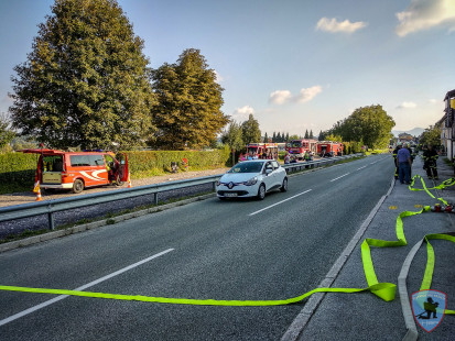 Vaja: Požar v tovarni Intec MKD, Križe, 15. 9. 2018