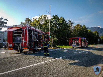Vaja: Požar v tovarni Intec MKD, Križe, 15. 9. 2018