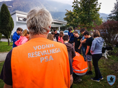Vaja: Požar v OŠ Križe, 29. 9. 2018