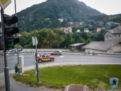 Vaja: Požar v OŠ Križe, 29. 9. 2018
