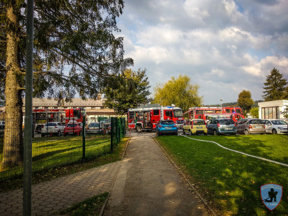 Vaja: Požar v OŠ Križe, 29. 9. 2018