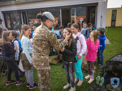 Vaja: Požar v OŠ Križe, 29. 9. 2018