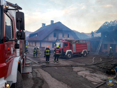 Požar gospodarskega poslopja v Podljubelju, 29. 3. 2017