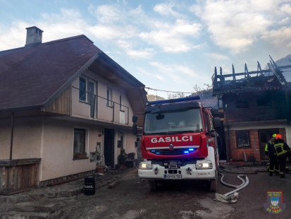 Požar gospodarskega poslopja v Podljubelju, 29. 3. 2017