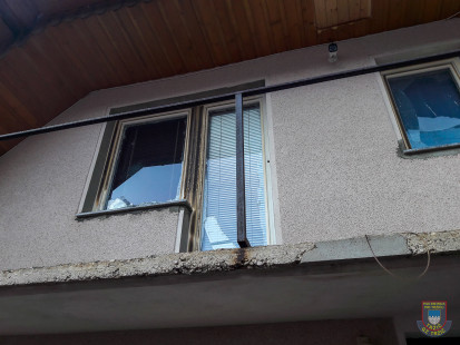 Požar gospodarskega poslopja v Podljubelju, 29. 3. 2017
