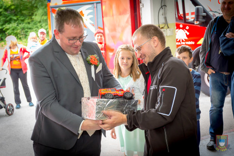 Gasilska šranga za Marijo in Domna