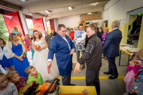 Gasilska šranga za Marijo in Domna