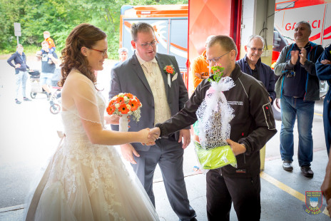 Gasilska šranga za Marijo in Domna
