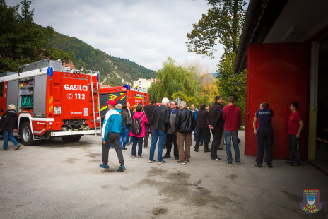 Obisk kolegov iz PGD Medvedce, 30. 9. 2017