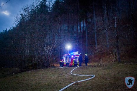 Združena vaja članic Gasilske zveze Tržič, Jelendol, 4. 11. 2017