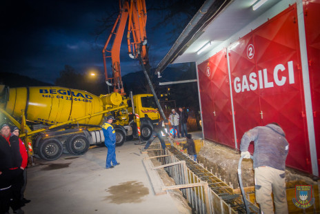 Dozidava in rekonstrukcija gasilskega doma, 1. del