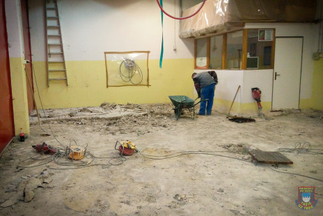 Dozidava in rekonstrukcija gasilskega doma, 2. del