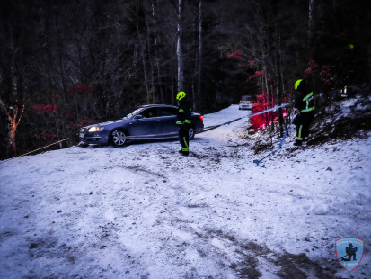 Zdrs vozila na Bistriški planini, 21. 1. 2018