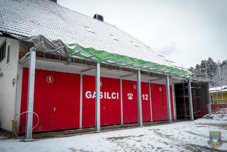 Dozidava in rekonstrukcija gasilskega doma, 2. del