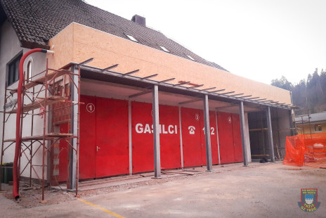 Dozidava in rekonstrukcija gasilskega doma, 2. del