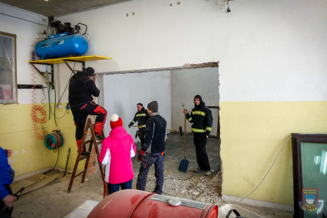 Dozidava in rekonstrukcija gasilskega doma, 2. del