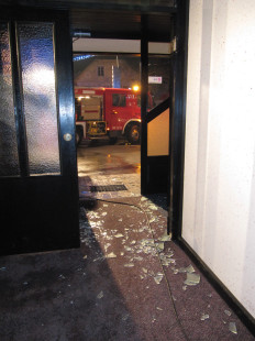 Požar v Restavraciji Raj, 26. 12. 2011
