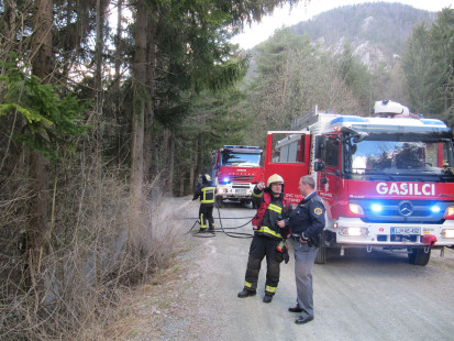 Gozdni požar, Vila Bistrica, 2. 4. 2015