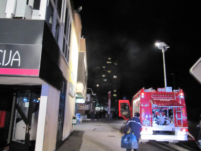 Požar v Restavraciji Raj, 26. 12. 2011