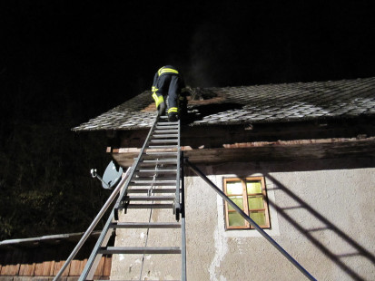 Požar v stanovanjski hiši, Podljubelj, 17. 11. 2011