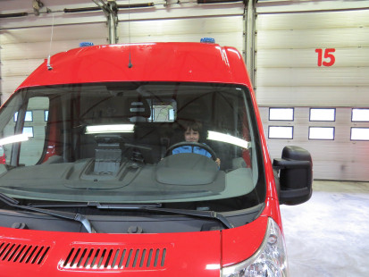 Mladina na obisku pri JZ GRS Kranj, 24.6.2013