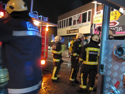 Požar v Restavraciji Raj, 26. 12. 2011