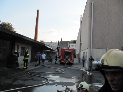 Požar Peko-PGP, Tržič, 25. 5. 2011