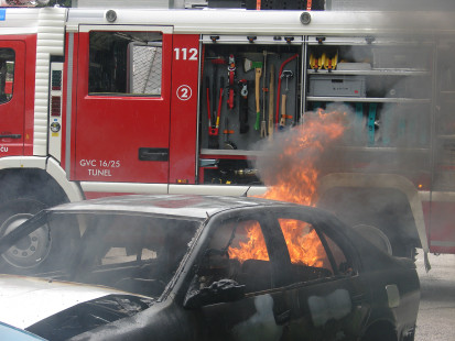 Prikazna vaja ob 130-letnici PGD Tržič, 25.5.2013