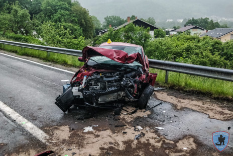 Prometna nesreča, Tržič - Podbrezje, 26.5.2019