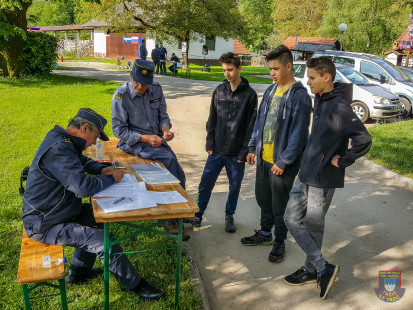 Orientacijsko tekmovanje gasilske mladine, Duplje, 25.5.2019