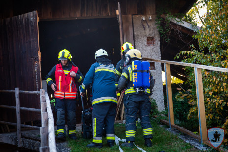 Vaja: Požar na objektu Fundacije Vincenca Drakslerja, Pristava, 22.10.2019