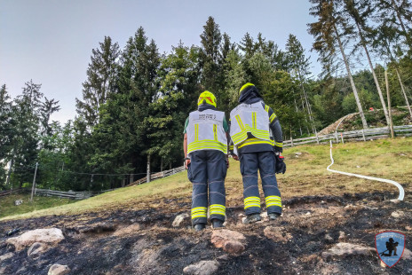 Požar gospodarskega poslopja, Potarje, 5. 7. 2020