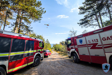 Požar na Krasu, 18. 7. 2022