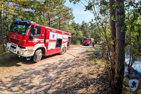 Požar na Krasu, 18. 7. 2022
