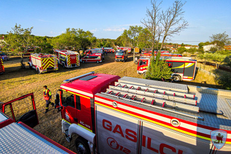 Požar na Krasu, 18. 7. 2022