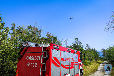 Požar na Krasu, 18. 7. 2022