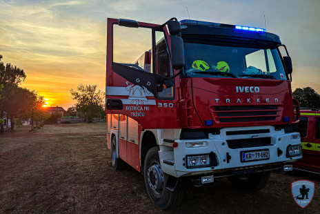 Požar na Krasu, 18. 7. 2022