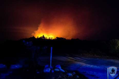 Požar na Krasu, 21. 7. 2022