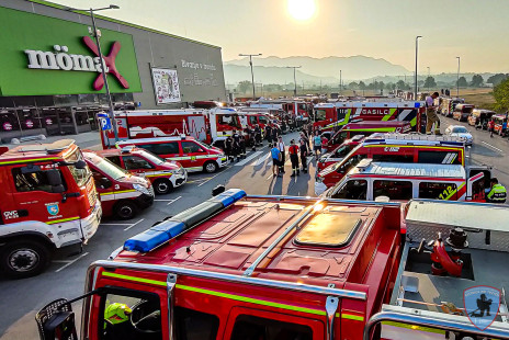 Požar na Krasu, 21. 7. 2022