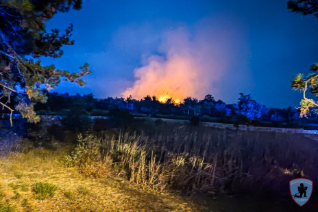 Požar na Krasu, 21. 7. 2022