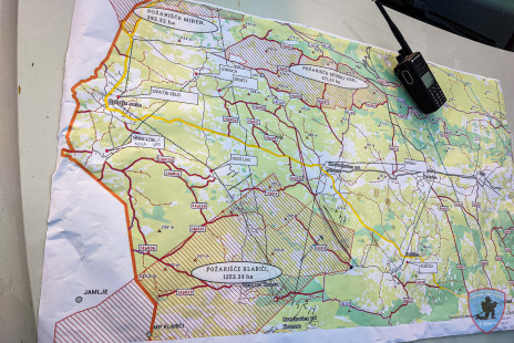 Požar na Krasu, 21. 7. 2022