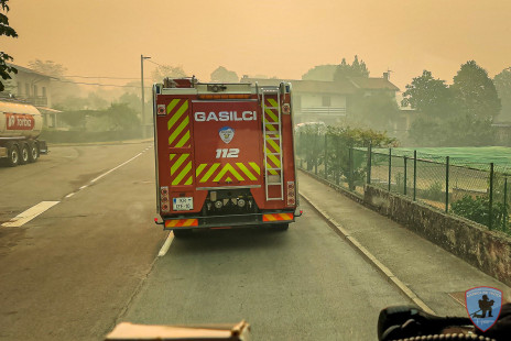 Požar na Krasu, 21. 7. 2022