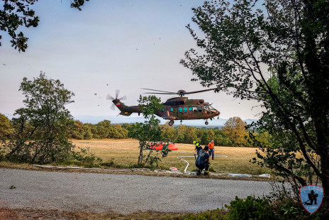 Požar na Krasu, 21. 7. 2022