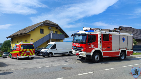 Sum na okvaro plinske peči – Križe, 24.7.2023