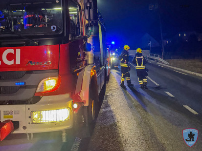 Požar objekta - Križe, 9.2.2025